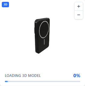 MagWallet Trackable Powerbank in Black